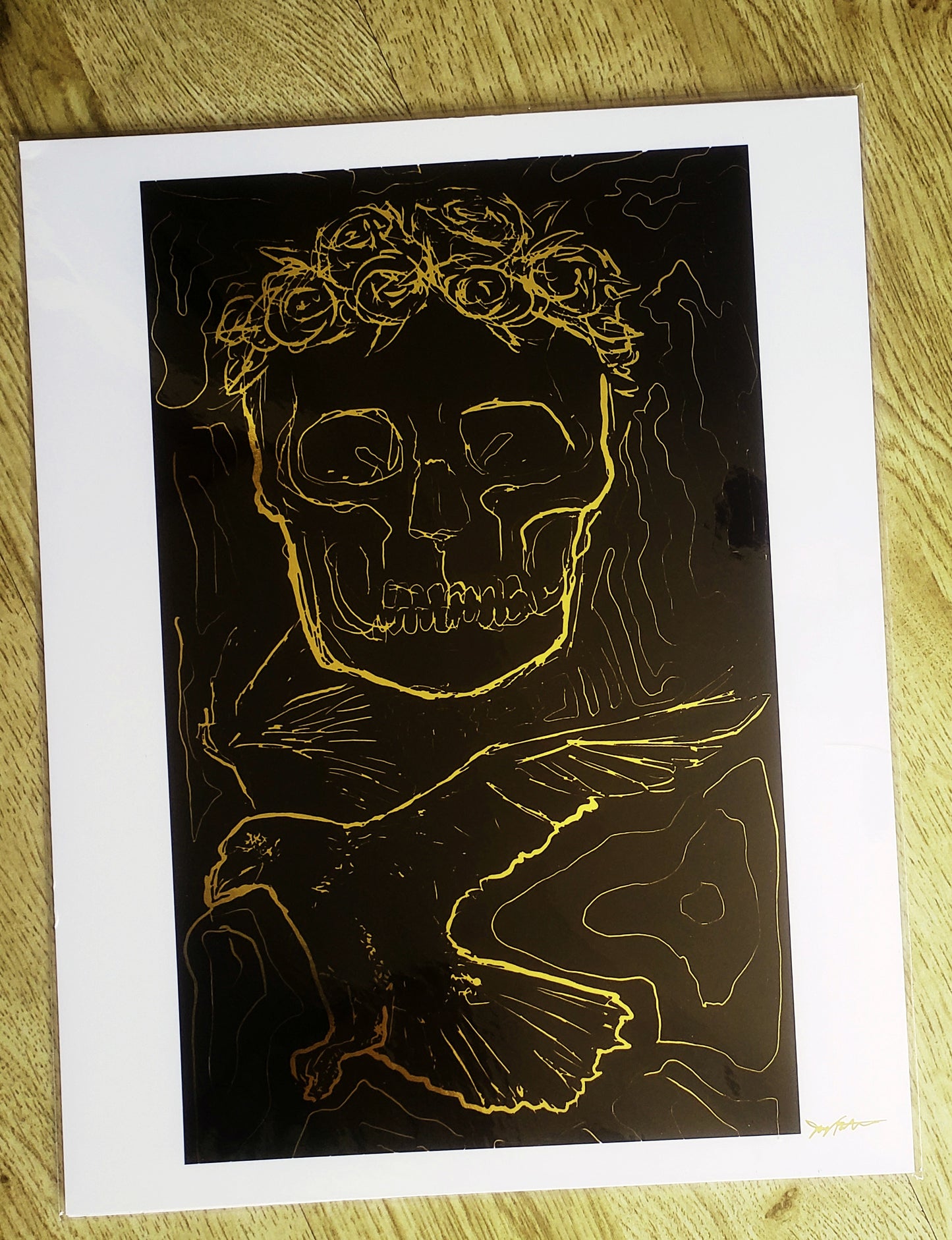 Gold Foil Print - Alliance