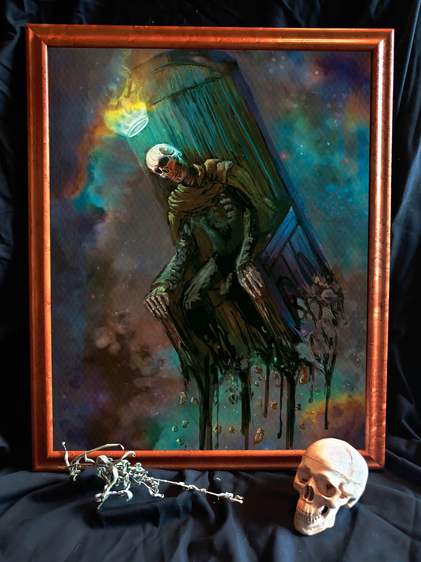 Canvas Print - Black King of Cosmos